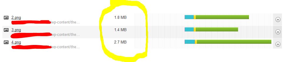 huge image sizes slowing dental website down