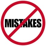 eliminate mistakes sign