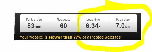 Using Pingdom Tools to identify slow website components