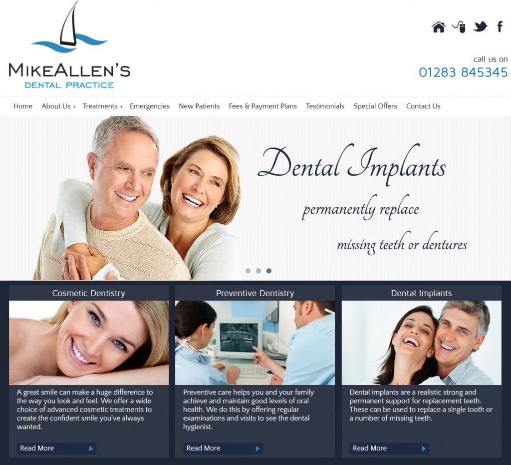 Mike Allens new practice site