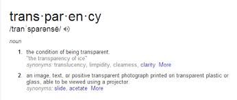 transparent services