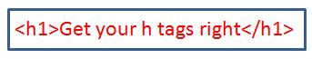 h tags