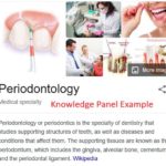 Dental Knowledge Panel Example